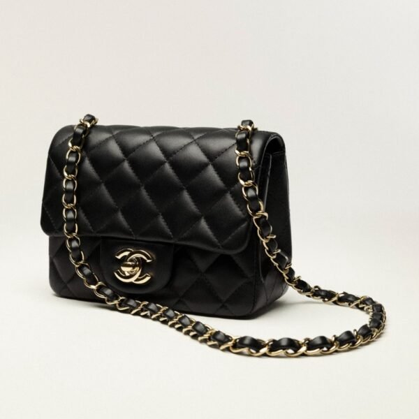 Chanel Lamb Skin Flap Bag