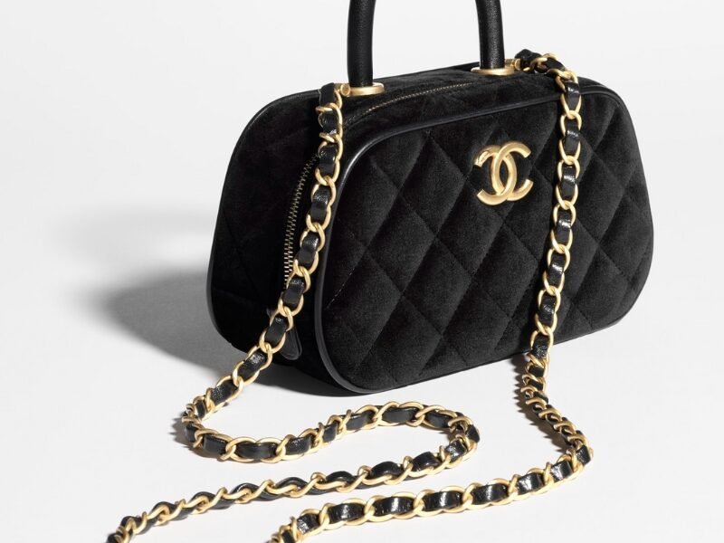 Chanel Quilted Leather Mini Bowling Bag