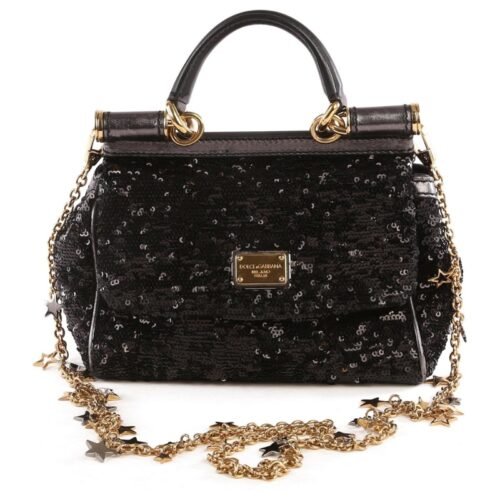 Dolce & Gabbana Sequins Sicily Bag