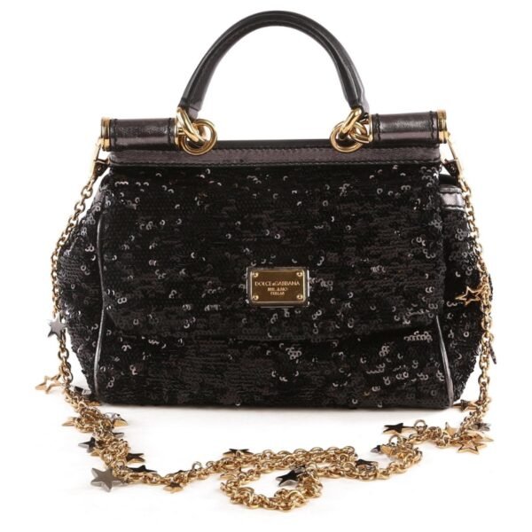 Dolce & Gabbana Sequins Sicily Bag