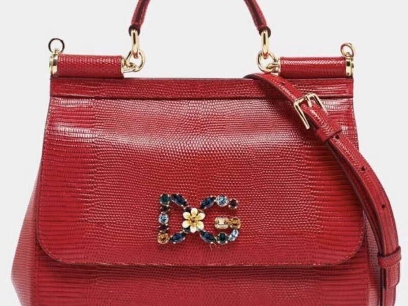 Dolce & Gabbana Sequins Sicily Bag