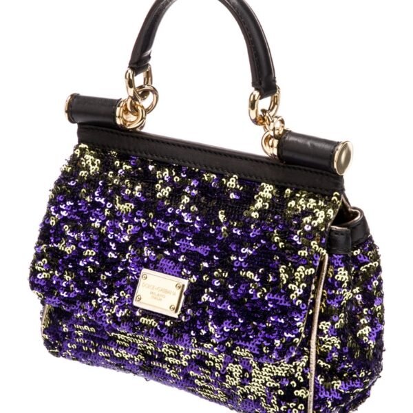 Dolce & Gabbana Sequins Sicily Bag