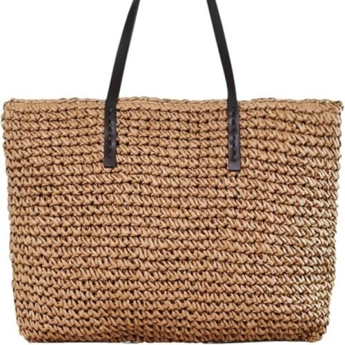 Large Capacity Straw Bag