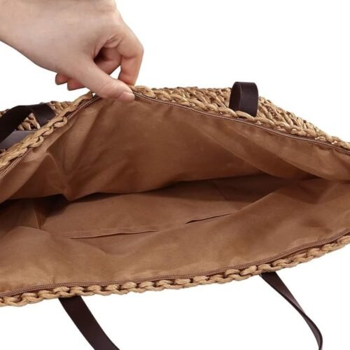 Large Capacity Straw Bag