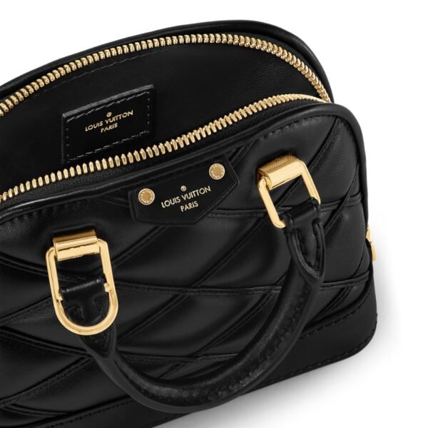 Nano Alma Malletage Leather Bag