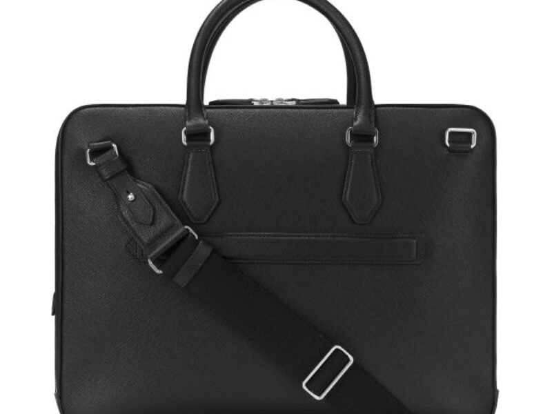 Montblanc Platinum Leather Bag