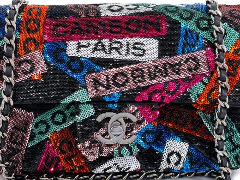 Chanel Sequin Mini Flap Multicolor Bag