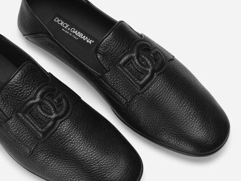 Dolce & Gabbana Deerskin Driver Shoes