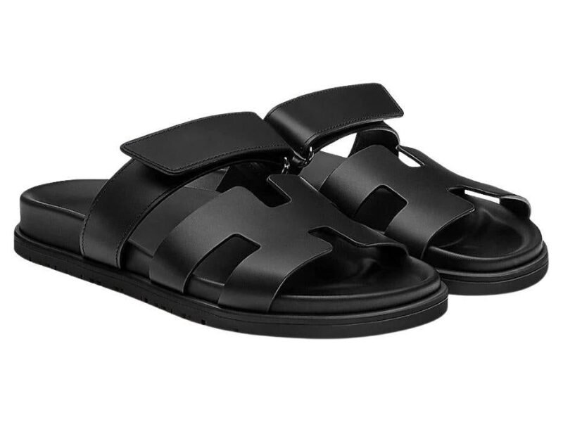 Hermès Pan Leather Sandals