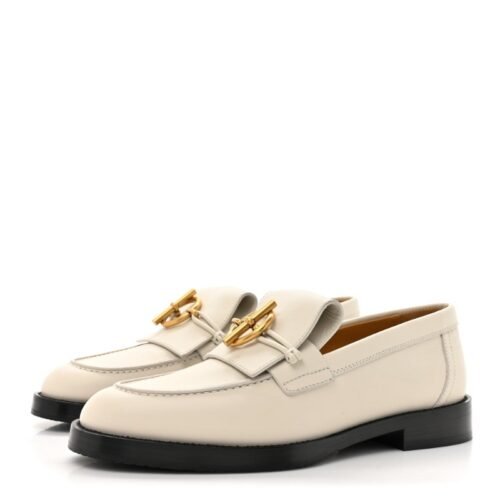 Hermès Calfskin Loafersa