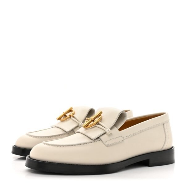 Hermès Calfskin Loafersa