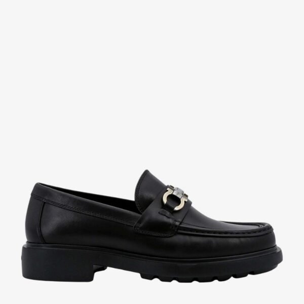 Salvatore Ferragamo Black Leather Loafers Salvatore Ferragamo Black Leather Loafers