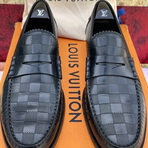 Louis Vuitton Voltaire Leather Flats