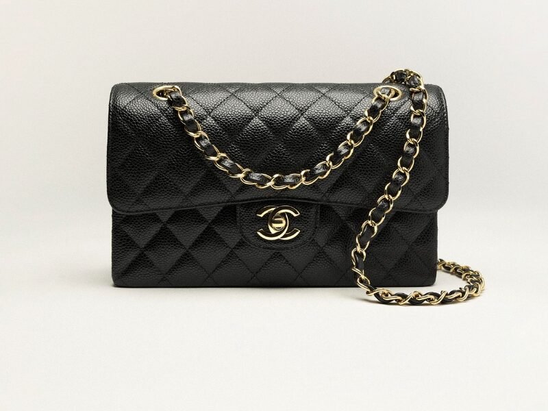 Chanel Timeless Classic Small in Black Caviar