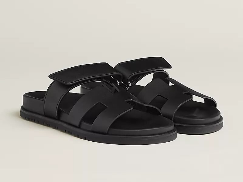 Hermès Chypre Suede Sandals