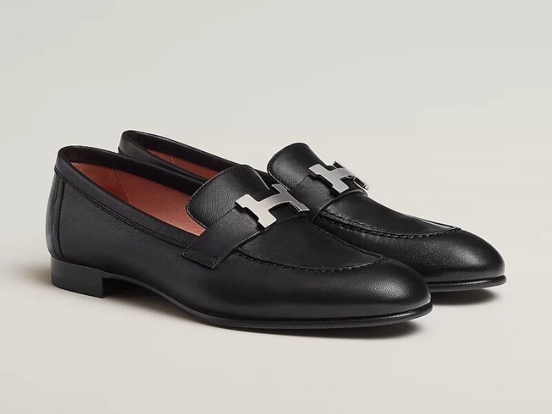 Hermès Paris Loafers with Signature H Buckle