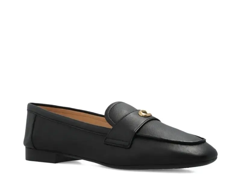 Coach Sculpted C Leather Loafer