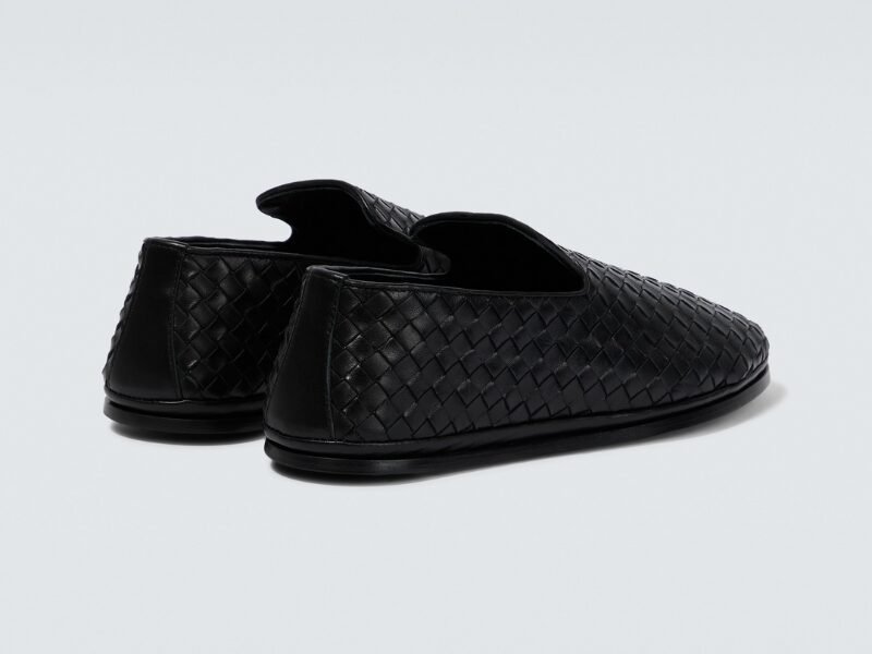 Bottega Veneta Intrecciato Leather Loafers