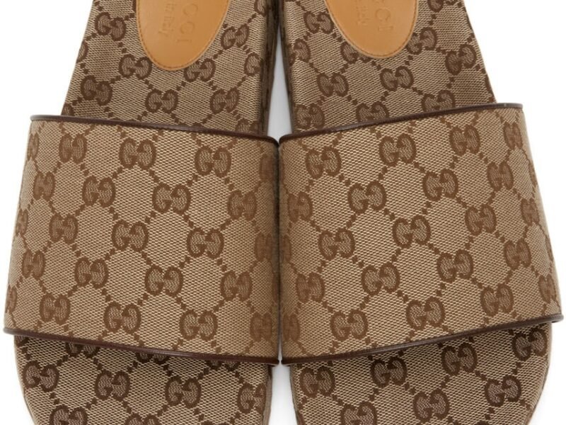 Gucci GG Canvas Slide