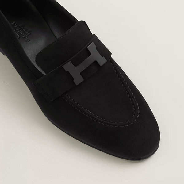 Hermès Suede Loafers